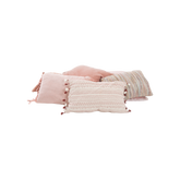 kussen mix roze-oranje